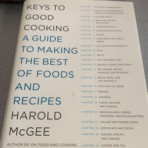 A photo of Cover of the book Keys to Good Cooking a Guide to Making the Best of Foods and Recipes by Harold McGee